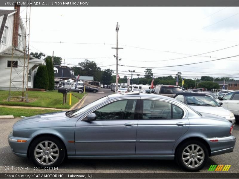  2002 X-Type 2.5 Zircon Metallic