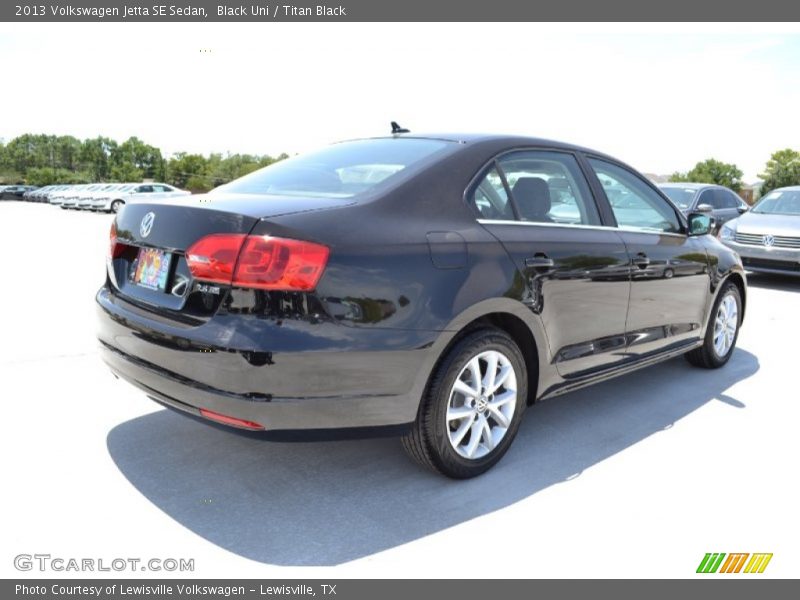 Black Uni / Titan Black 2013 Volkswagen Jetta SE Sedan
