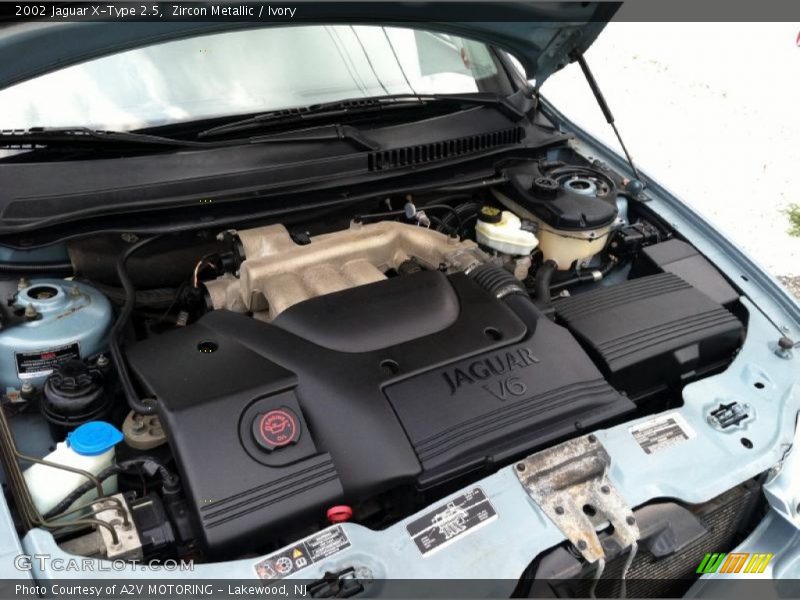  2002 X-Type 2.5 Engine - 2.5 Liter DOHC 24 Valve V6