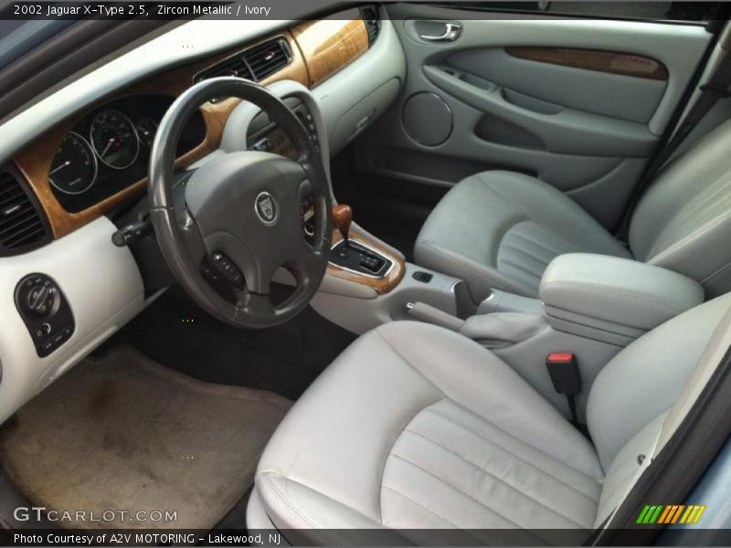 Ivory Interior - 2002 X-Type 2.5 
