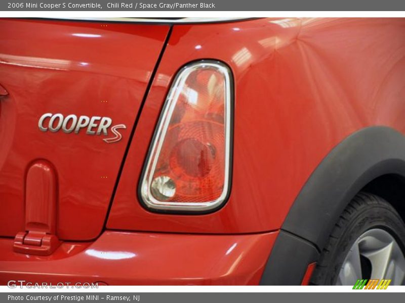 Chili Red / Space Gray/Panther Black 2006 Mini Cooper S Convertible