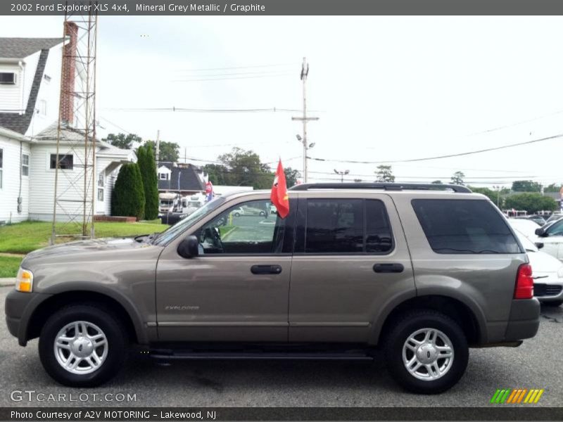 Mineral Grey Metallic / Graphite 2002 Ford Explorer XLS 4x4