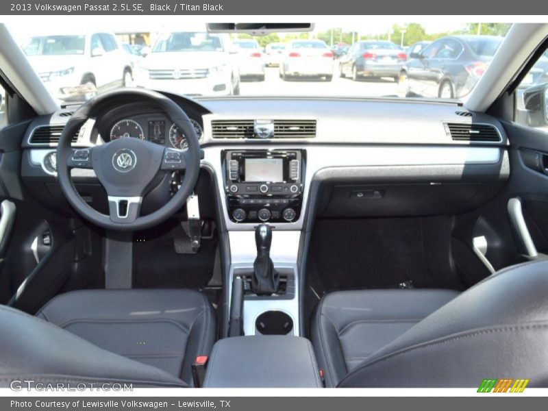 Black / Titan Black 2013 Volkswagen Passat 2.5L SE