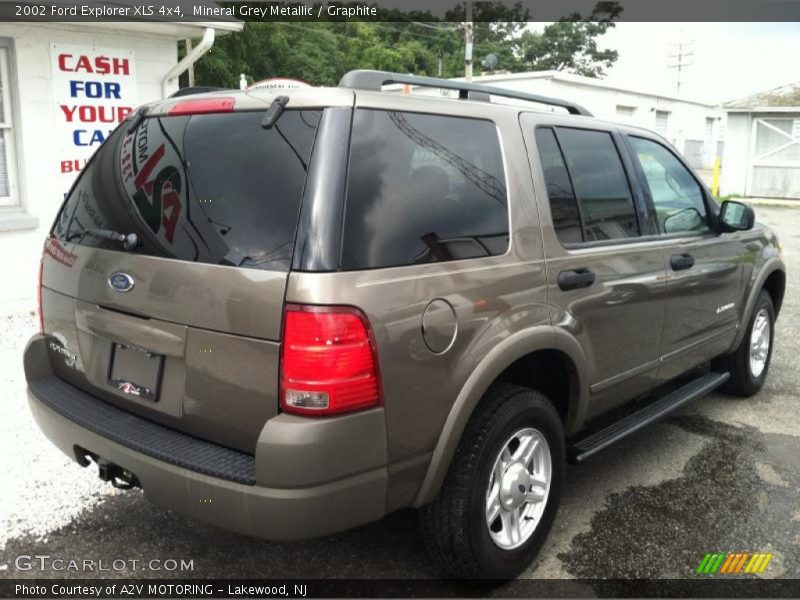 Mineral Grey Metallic / Graphite 2002 Ford Explorer XLS 4x4