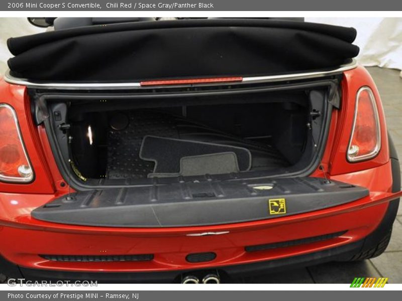 Chili Red / Space Gray/Panther Black 2006 Mini Cooper S Convertible