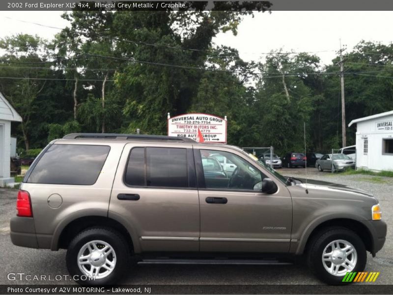 Mineral Grey Metallic / Graphite 2002 Ford Explorer XLS 4x4