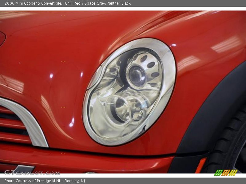 Chili Red / Space Gray/Panther Black 2006 Mini Cooper S Convertible