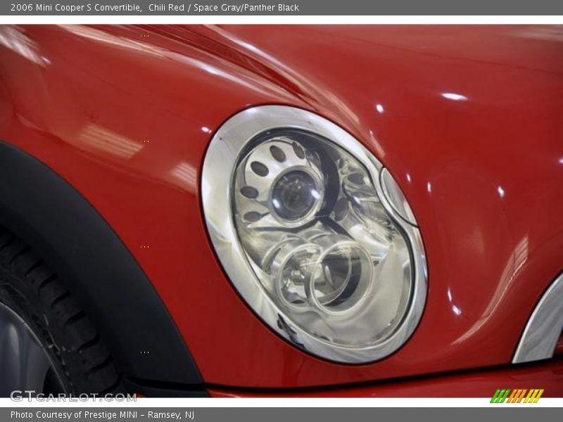 Chili Red / Space Gray/Panther Black 2006 Mini Cooper S Convertible
