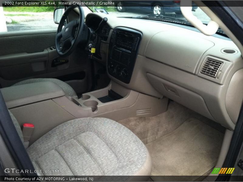 Mineral Grey Metallic / Graphite 2002 Ford Explorer XLS 4x4