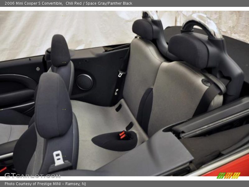 Chili Red / Space Gray/Panther Black 2006 Mini Cooper S Convertible