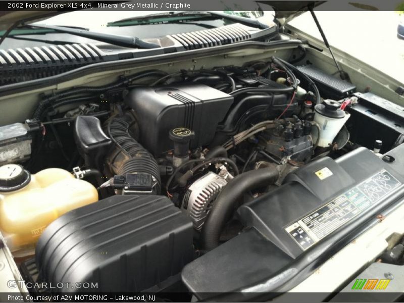 Mineral Grey Metallic / Graphite 2002 Ford Explorer XLS 4x4