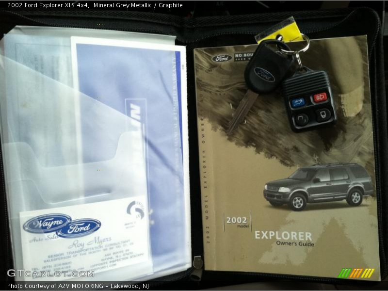 Mineral Grey Metallic / Graphite 2002 Ford Explorer XLS 4x4