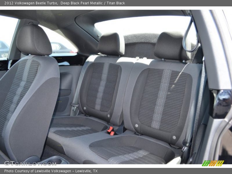 Deep Black Pearl Metallic / Titan Black 2012 Volkswagen Beetle Turbo