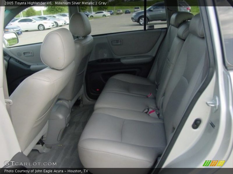 Millenium Silver Metallic / Gray 2005 Toyota Highlander V6