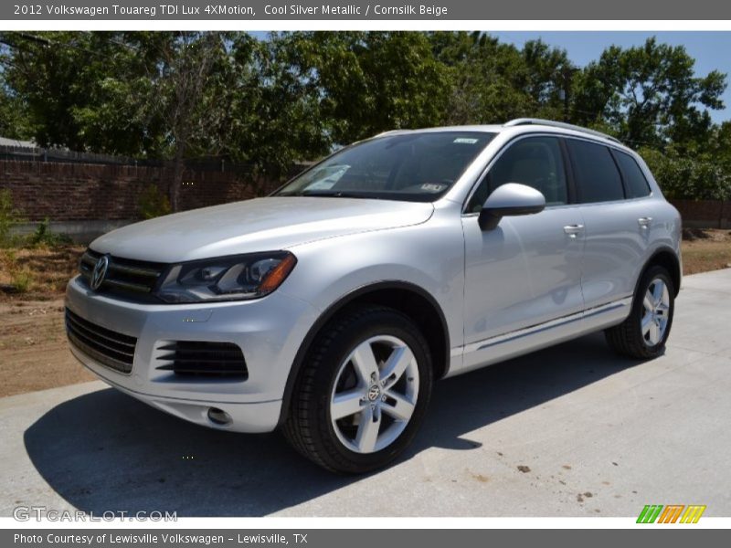 Cool Silver Metallic / Cornsilk Beige 2012 Volkswagen Touareg TDI Lux 4XMotion