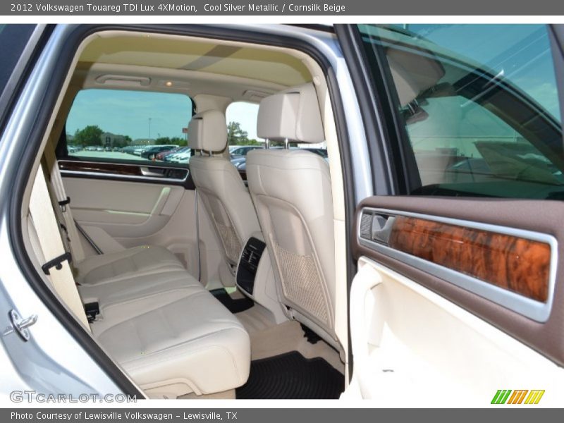Cool Silver Metallic / Cornsilk Beige 2012 Volkswagen Touareg TDI Lux 4XMotion