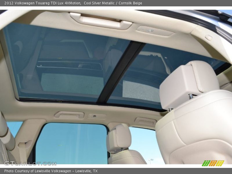 Cool Silver Metallic / Cornsilk Beige 2012 Volkswagen Touareg TDI Lux 4XMotion