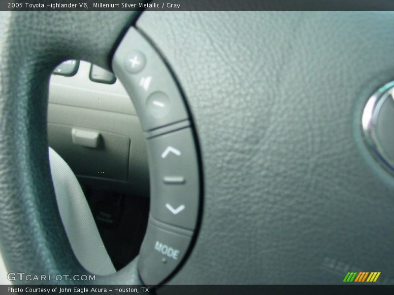 Millenium Silver Metallic / Gray 2005 Toyota Highlander V6
