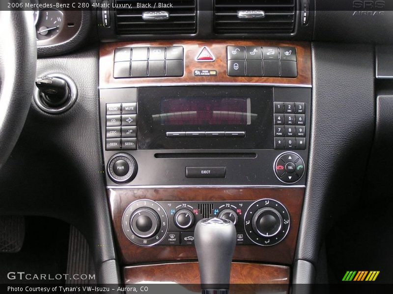 Black / Black 2006 Mercedes-Benz C 280 4Matic Luxury