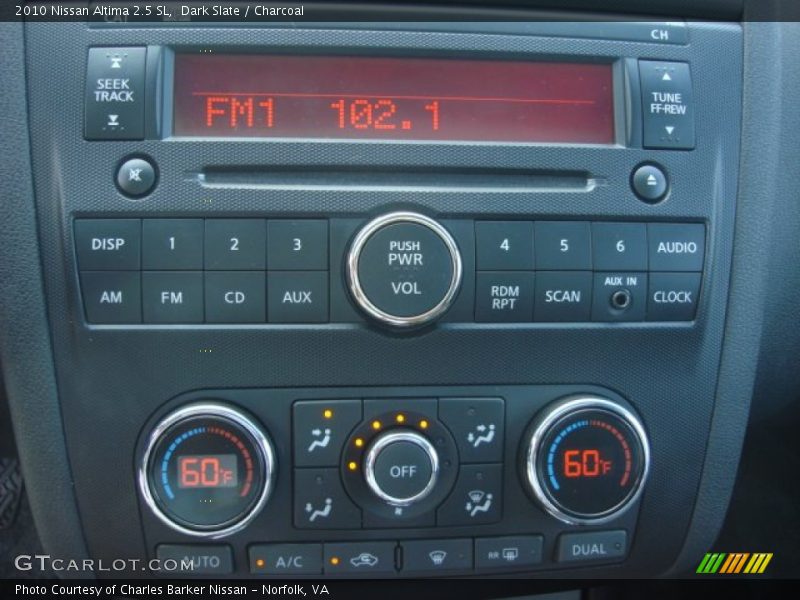 Dark Slate / Charcoal 2010 Nissan Altima 2.5 SL