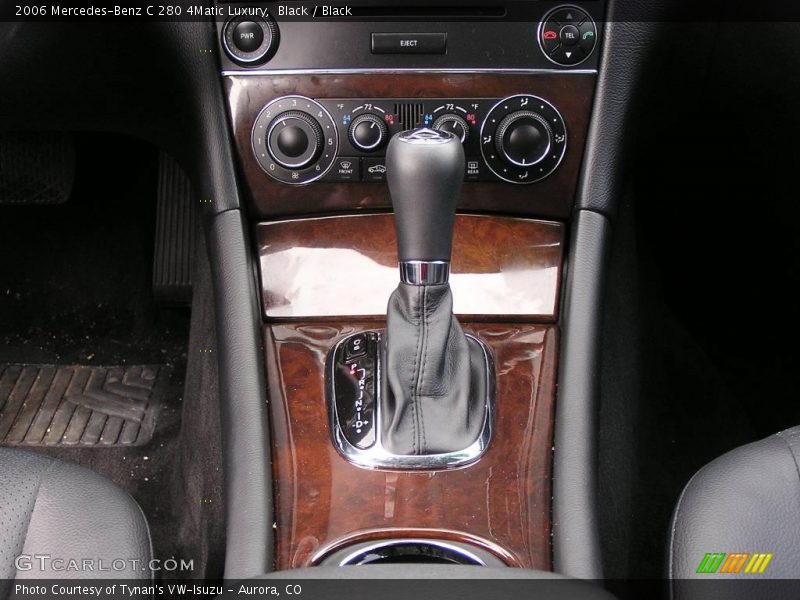 Black / Black 2006 Mercedes-Benz C 280 4Matic Luxury