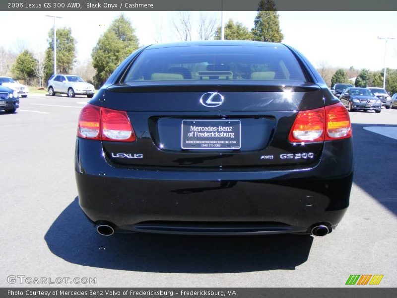 Black Onyx / Cashmere 2006 Lexus GS 300 AWD