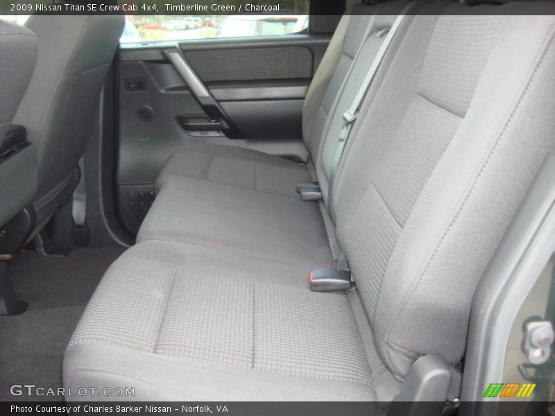 Timberline Green / Charcoal 2009 Nissan Titan SE Crew Cab 4x4