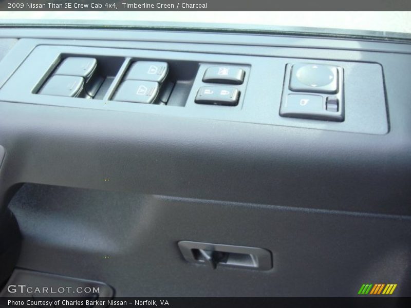 Timberline Green / Charcoal 2009 Nissan Titan SE Crew Cab 4x4