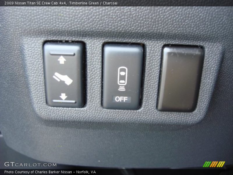 Timberline Green / Charcoal 2009 Nissan Titan SE Crew Cab 4x4