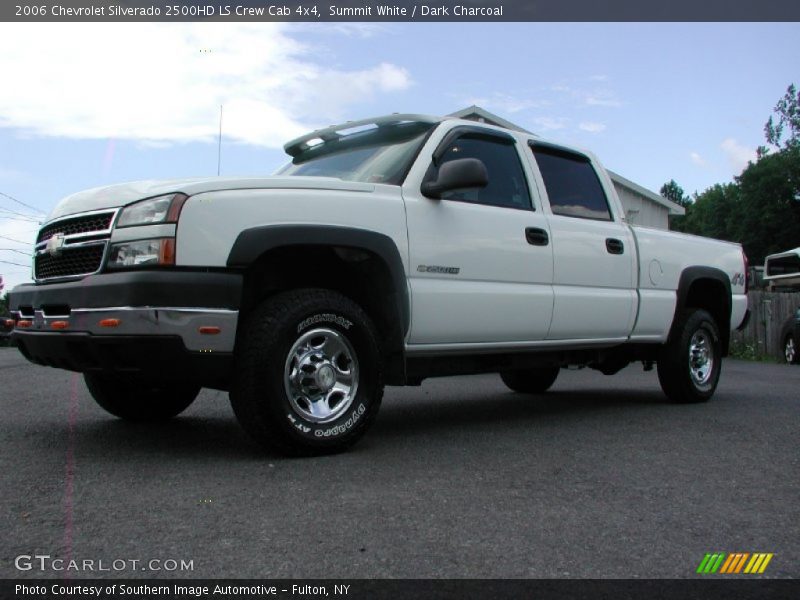 Summit White / Dark Charcoal 2006 Chevrolet Silverado 2500HD LS Crew Cab 4x4