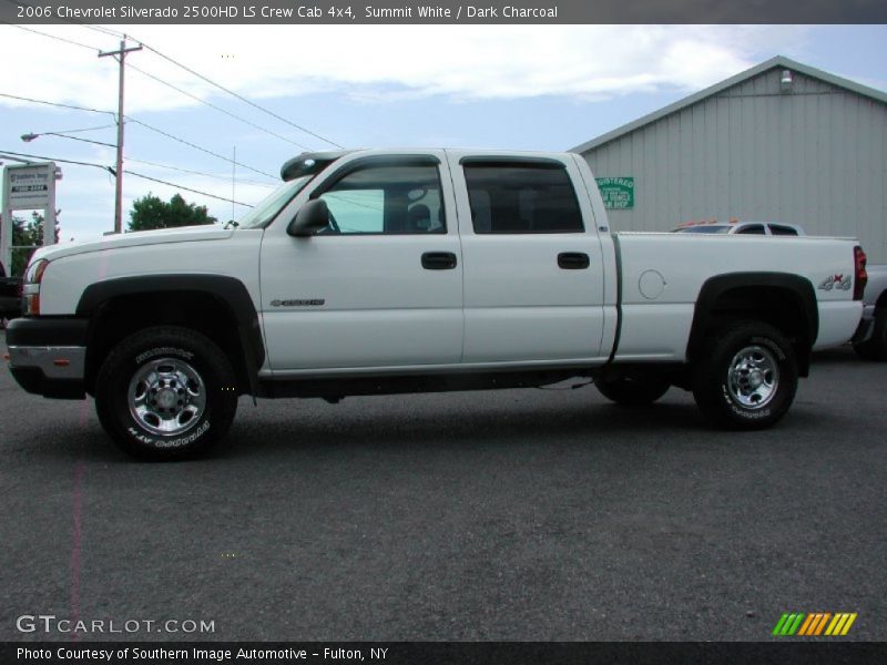 Summit White / Dark Charcoal 2006 Chevrolet Silverado 2500HD LS Crew Cab 4x4