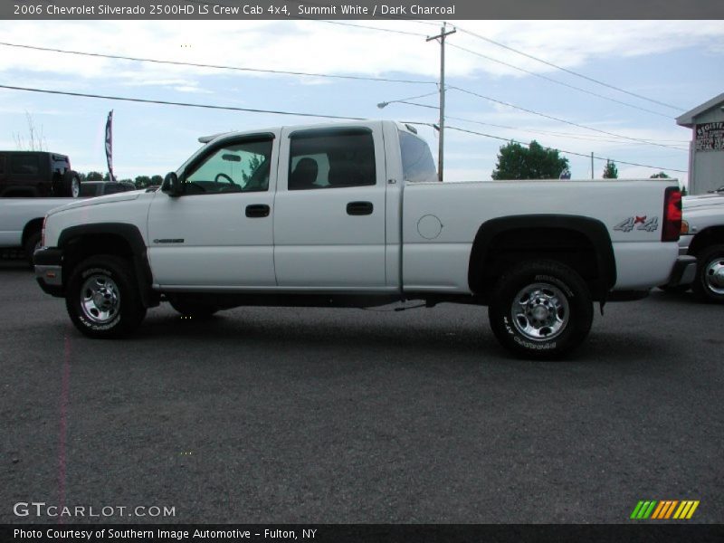 Summit White / Dark Charcoal 2006 Chevrolet Silverado 2500HD LS Crew Cab 4x4