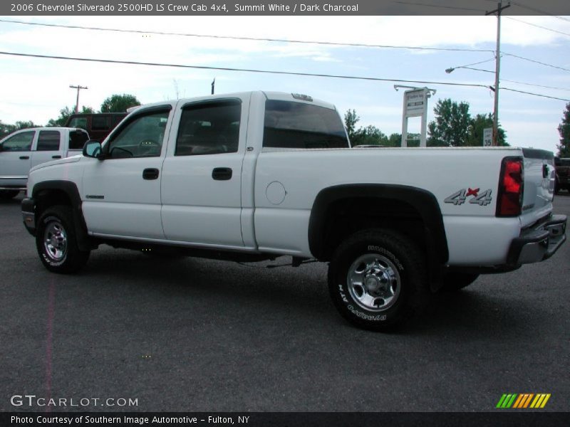 Summit White / Dark Charcoal 2006 Chevrolet Silverado 2500HD LS Crew Cab 4x4