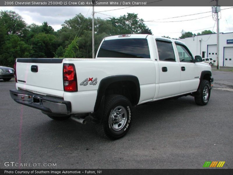 Summit White / Dark Charcoal 2006 Chevrolet Silverado 2500HD LS Crew Cab 4x4