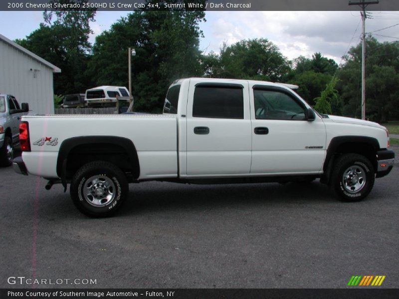Summit White / Dark Charcoal 2006 Chevrolet Silverado 2500HD LS Crew Cab 4x4