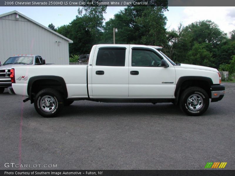 Summit White / Dark Charcoal 2006 Chevrolet Silverado 2500HD LS Crew Cab 4x4