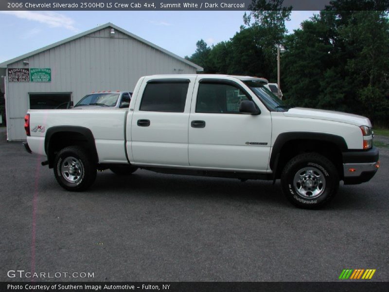 Summit White / Dark Charcoal 2006 Chevrolet Silverado 2500HD LS Crew Cab 4x4