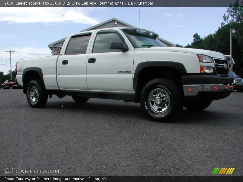 Summit White / Dark Charcoal 2006 Chevrolet Silverado 2500HD LS Crew Cab 4x4