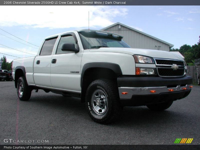 Summit White / Dark Charcoal 2006 Chevrolet Silverado 2500HD LS Crew Cab 4x4