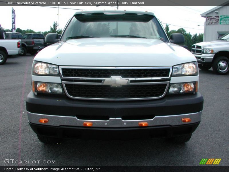 Summit White / Dark Charcoal 2006 Chevrolet Silverado 2500HD LS Crew Cab 4x4