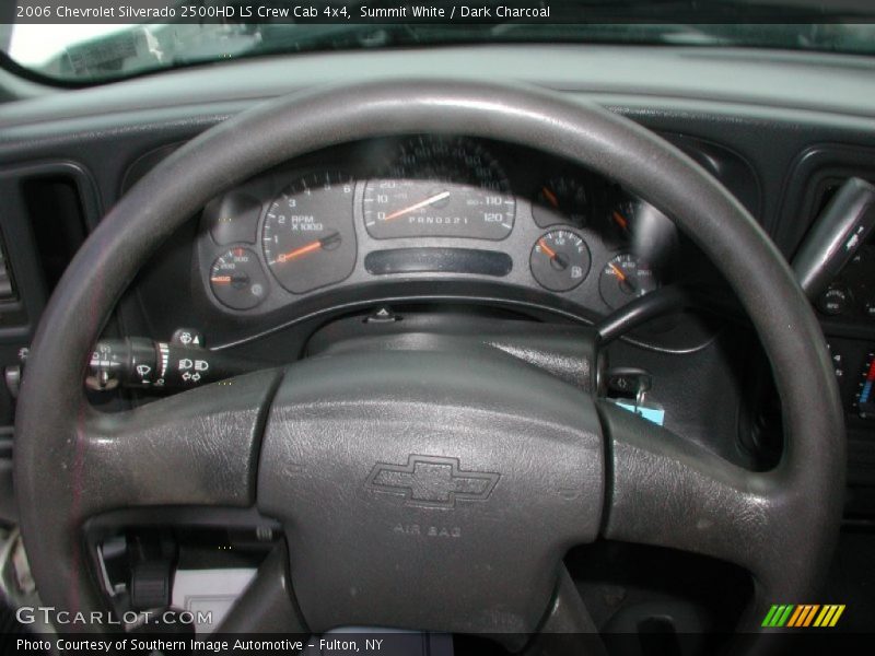 Summit White / Dark Charcoal 2006 Chevrolet Silverado 2500HD LS Crew Cab 4x4