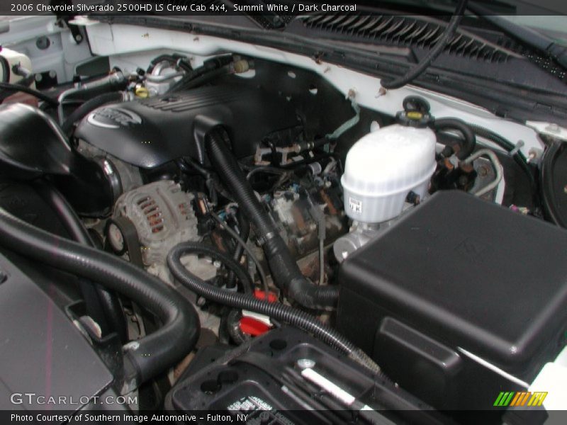Summit White / Dark Charcoal 2006 Chevrolet Silverado 2500HD LS Crew Cab 4x4