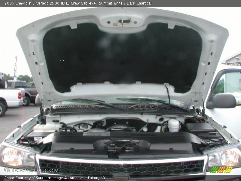 Summit White / Dark Charcoal 2006 Chevrolet Silverado 2500HD LS Crew Cab 4x4