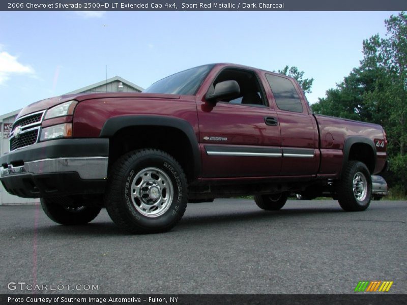 Sport Red Metallic / Dark Charcoal 2006 Chevrolet Silverado 2500HD LT Extended Cab 4x4