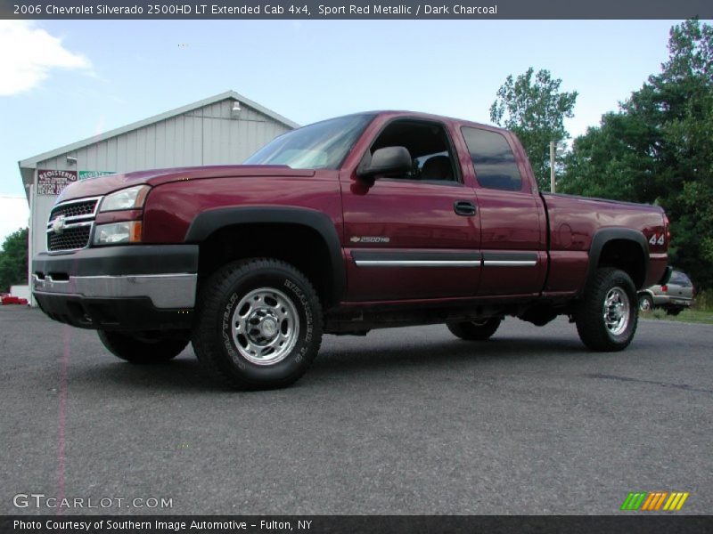Sport Red Metallic / Dark Charcoal 2006 Chevrolet Silverado 2500HD LT Extended Cab 4x4