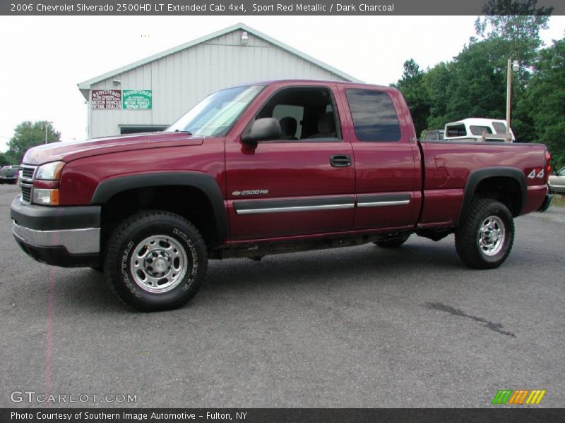  2006 Silverado 2500HD LT Extended Cab 4x4 Sport Red Metallic