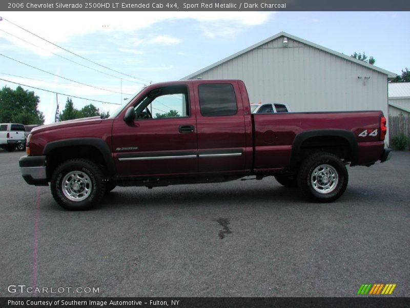 Sport Red Metallic / Dark Charcoal 2006 Chevrolet Silverado 2500HD LT Extended Cab 4x4