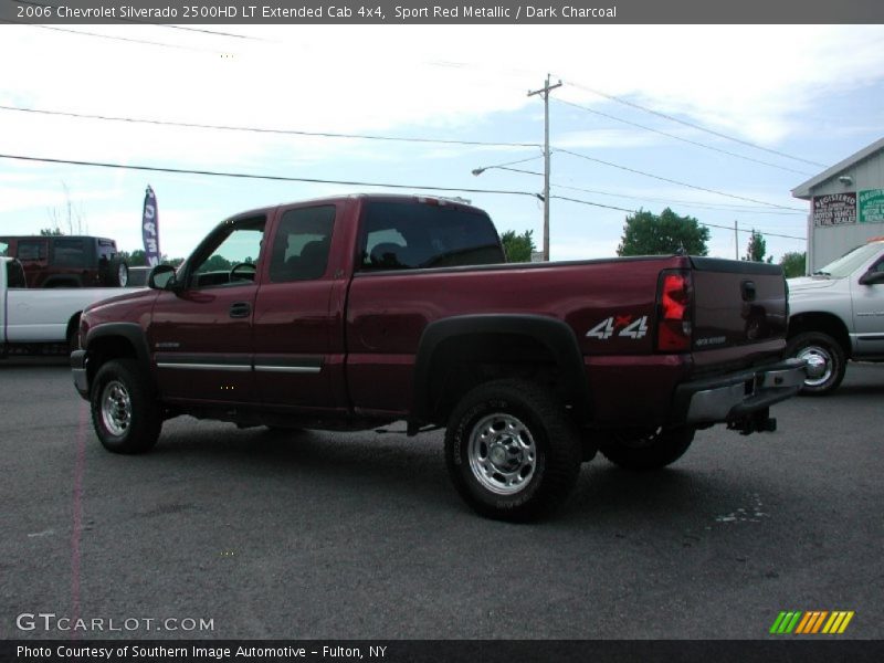 Sport Red Metallic / Dark Charcoal 2006 Chevrolet Silverado 2500HD LT Extended Cab 4x4
