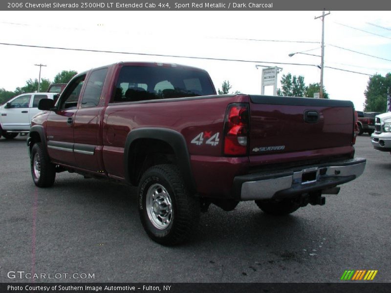 Sport Red Metallic / Dark Charcoal 2006 Chevrolet Silverado 2500HD LT Extended Cab 4x4