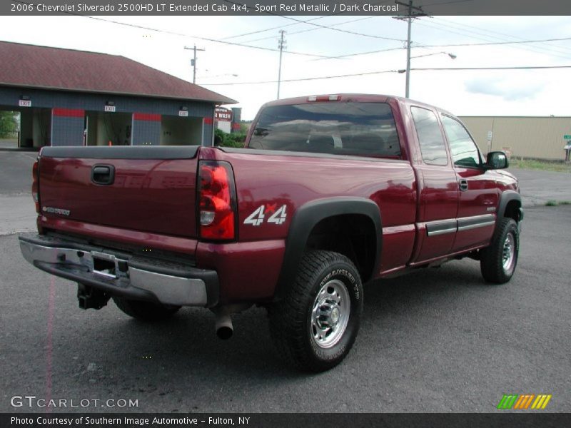 Sport Red Metallic / Dark Charcoal 2006 Chevrolet Silverado 2500HD LT Extended Cab 4x4